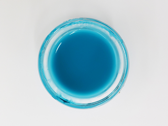 Aquarellfarbe Türkis